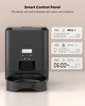 2L Smart WiFi Automatic Pet Feeder for Cats And Dogs with Timer Food Dispenser And Low Food Alert
