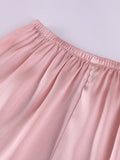 SuyaDream, Woman 100%Real Silk Shorts, 19mm, Elastic Waist, Comfortable Healthy Home Shorts, 2024 Spring Summer Pants, White
