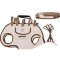 Cat bag dog bag outdoor portable breathable pet traction backpack hand carry diagonal span out lightweight travel strap artifact