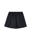 SuyaDream, Woman 100%Real Silk Shorts, 19mm, Elastic Waist, Comfortable Healthy Home Shorts, 2024 Spring Summer Pants, White