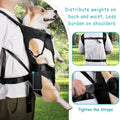 Pet Carrier Backpack for Dogs Cat Thickened Sponge Pet Front Dog Carrier Backpacks Portable Puppy Transportation Dog Bags
