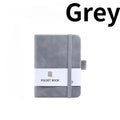 1pc A7 Pocket Notebook Journals, Small Notepad Notebooks For Note Taking.A7 Mini Note Pads With Pen Holder. 200 Pages notebooks