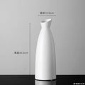 Ceramic Dried Flower Vase Ornament Arrangement Container Tabletop Hydroponic Decorative Vases Home Decorations