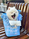 Puppy Dog Cat Bag Portable Pet Carrier Bag Breathable One-shoulder Bag Handbag Summer Travel Dog Outdoor Transport Basket Poodle