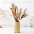 1pc Minimalist Retro Frosted Ceramic Vase, Rough Ceramic Round Vase, Creative Home Decoration,