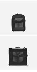 Wakytu two-in-one foldable cat center Transport box. Cat car transportation. Two cat and dog double pet transportation bags