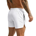 Men's new breathable mesh quick-drying sports shorts with a drawstring waistband, suitable for casual and fashionable sports wea