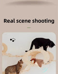 USB Rechargeable Electric Flapping Bird Cat Toy Touch Activated Squeaky Plush Toy With Catnip Interactive Play Toy For Pets