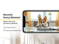 Boykeep 2K Pet Dog Camera with Phone App, 5G/2.4GHz WiFi Indoor Security Baby Camera, 360° Pan & Tilt, 2-Way Audio, Night Vision