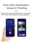 Digital Handwriting Note Book Smart Sync Pen Diary Writing Set Cloud Notebook AI,Voice Drawing Bluetooth Real-time Transmission