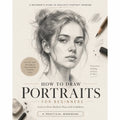 Portrait Drawing Workbook for Beginners | Learn Realistic Face Sketching Step By Step Spiral Bound Art Practice Book