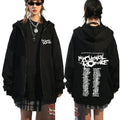 2026 My Chemical Romance MCR Dead Zipper Hoodie Black Parade Punk Emo Zip Up Sweatshirt Men Fashion Vintage Hip Hop Hoodies