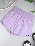 Women's Quick Dry Shorts Lining with Zip Pocket High Waisted Comfortable Shorts Sportswear