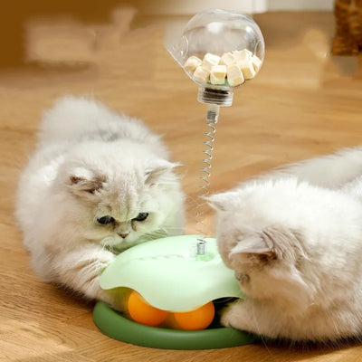 Interactive Pet Puzzle Food Leaking Ball Toy for Cat Dog Treat Leaking Catnip Slow Feeder Fun Pet Products Accessories
