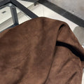 Mid Rise Street Style Shorts Summer Trendy Hot Suede Pants Women Real Suede Fringe Shorts