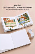 30 heets Watercolor Drawing Notebook Sketch Handbook Pad Sketching Paper For Student Artists Painting Traval Book Art Supplies