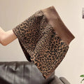 Printing Elastic Waist Leopard High Street Sports Pants Summer Thin Loose All-match Casual Shorts Fashion Trend Women Clothing