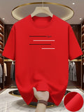 Round Neck Running Tshirt Men Thin Top Legend Print Quick Dry Short Sleeve Breathable Fitness Sports T-shirt Wear for all Season