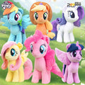 HotNew My Little Pony Plush Toys Twilight Sparkle Pinkie Pie Rarity Fluttershy Applejack Rainbow Dash Stuffed Doll Xmas Gift