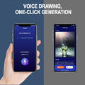 Digital Handwriting Note Book Smart Sync Pen Diary Writing Set Cloud Notebook AI,Voice Drawing Bluetooth Real-time Transmission
