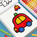 32 Pages, Fun Children's Coloring Book, Interactive Drawing Book, Graffiti Drawing Book Containing Colorful Patterns and Strokes