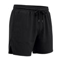 Men's new breathable mesh quick-drying sports shorts with a drawstring waistband, suitable for casual and fashionable sports wea