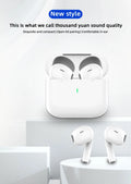 UEESFIT TWS Pro 6 Wireless Bluetooth Earphones Headphones Noise Reduction Air Earbud Low Latency HiFi Sound for IPhone Android